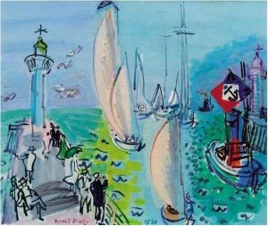 La Rentree Des Regattes by Raoul Dufy