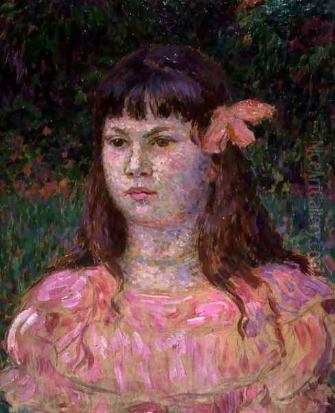 The Pink Ribbon (Sylvie Lacombe), late 1890s - view 1