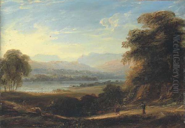 View Of Langdale Pikes And Ullswater - view 1
