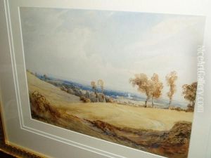 Sussex Landscape by Anthony Vandyke Copley Fielding