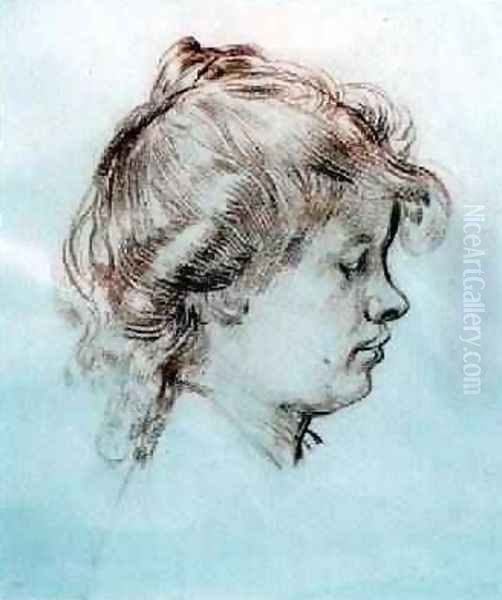 Portrait of Ida Nettleship, wife of Augustus John - view 1