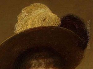 Portrait of Sonia [detail: 4] by Ignace Henri Jean Fantin-Latour