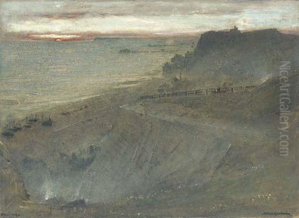 Hastings From East Hill, West Sussex - view 1