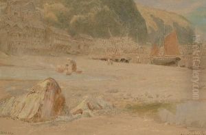 Clovelly by Albert Goodwin