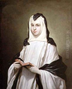 Portrait of a nun, 1750 by Antonio Gonzalez Ruiz