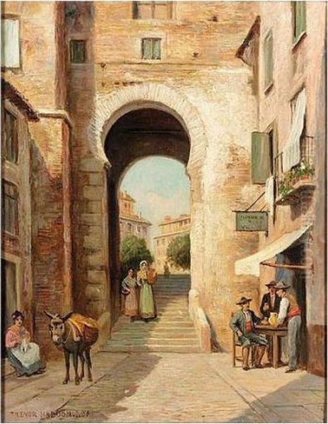 Italian Street Scene - view 1