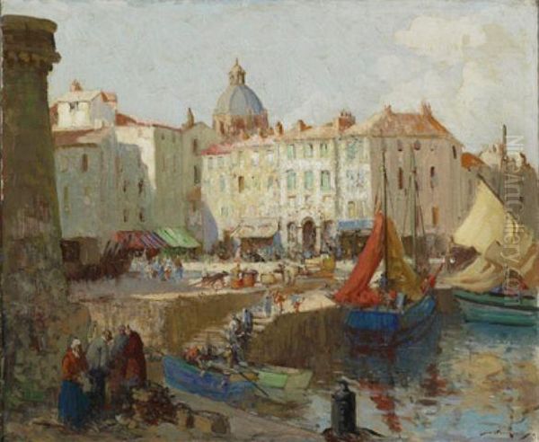 Off To The Market, La Rochelle - view 1