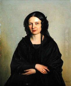 Mary Kramer (1797-1871), 1845 by Friedrich Wasmann