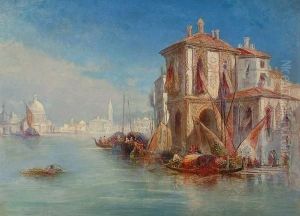 A Venetian Villa With A View To Santa Maria Della Salute by James Holland