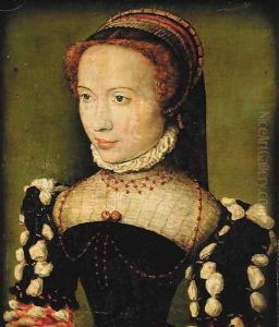Portrait presumed to be Gabrielle de Rochechouart (1530-80) c.1548