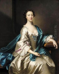 Portrait Of A Lady by Thomas Hudson