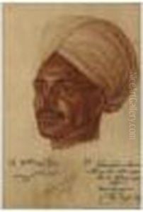 Portrait D'homme Du Cashmere Portrait D'homme Du Cashmere