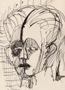 Portrat (doppelbildnis) by Ernst Ludwig Kirchner