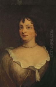 Portrait Of Dorothea Conway 
(d.1676), Wife Of Sir George Rawdon,bust-length, In A Brown Dress And 
Turquoise Wrap