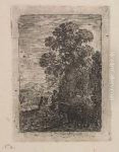 Le Patre Et La Bergere by Claude Lorrain (Claude Gellee)