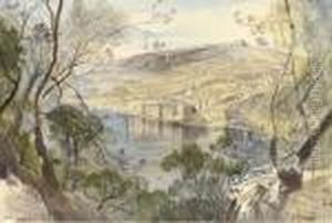 Villefranche, France by Edward Lear