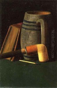 Book, Mug, Pipe and Match