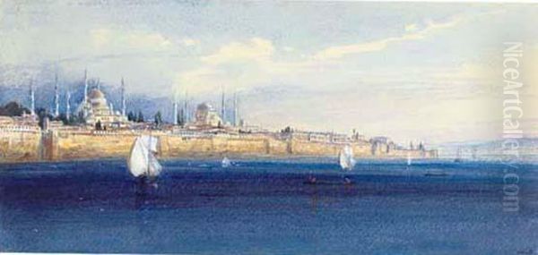 Constantinople From The Sea Of Marmara - view 1