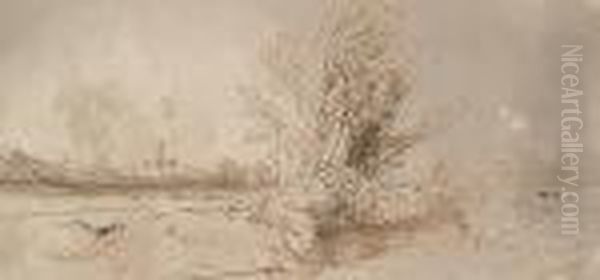 An Italian Landscape With San Eusebio In The Distance - view 1