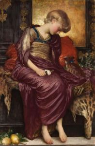 Kittens by Frederick Leighton