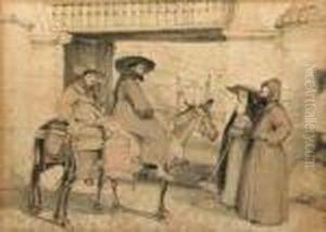 Mendicants Monks by John Frederick Lewis