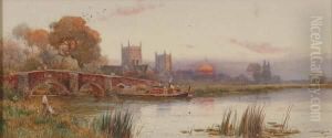 View Of Wimborne Minster, Dorset