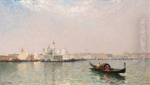 Venice From Beyond S. Giorgio; Venice With The Doge's Palace Venice From Beyond S. Giorgio; Venice With The Doge's Palace