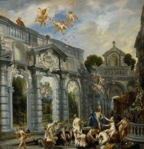 Nymphs At The Fountain Of Love by Jacob Jordaens