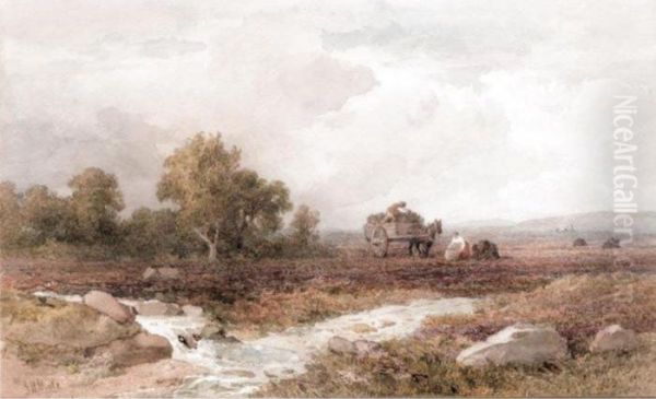 Carting Peat - view 1