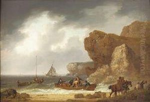 Smugglers Unloading Contraband by George Morland