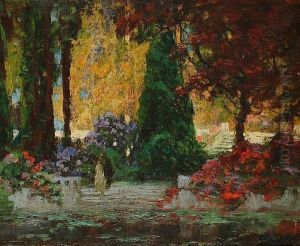 Figures In A Garden Figures In A Garden