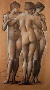 The Three Graces by Sir Edward Coley Burne-Jones