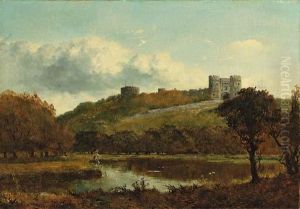 Carisbrooke Castle, Isle Of Wight by Edmund John Niemann