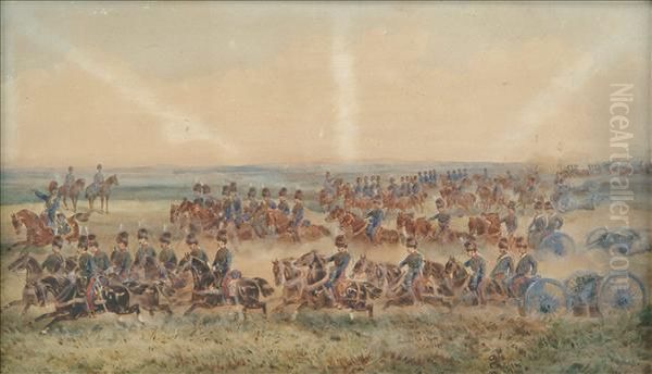 Royalhorse Artillery On Exercise - view 1
