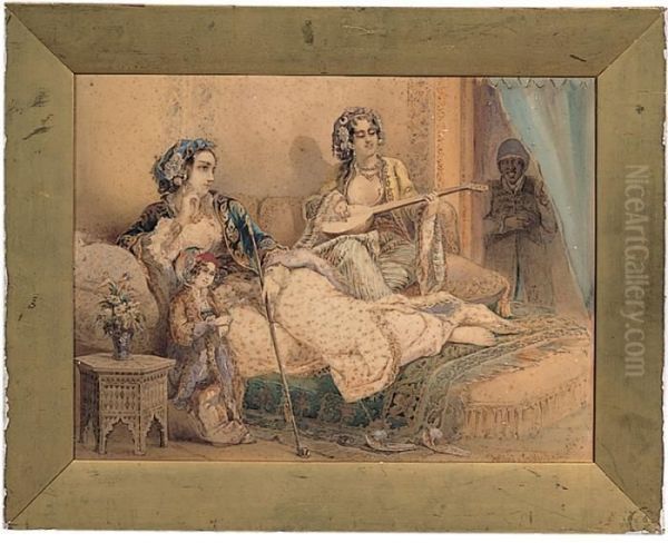 Due Odalische In Un Harem - view 1