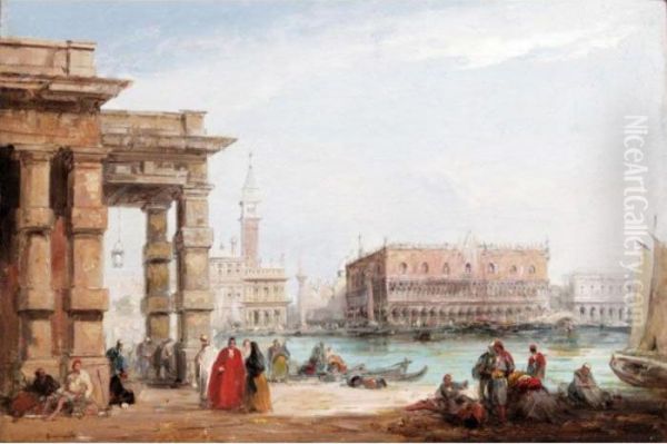 A View Of The Doge's Palace, Venice - view 1
