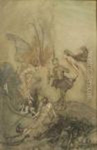 Scene With Nobleman And Mermaids
Frame Makers by Arthur Rackham
