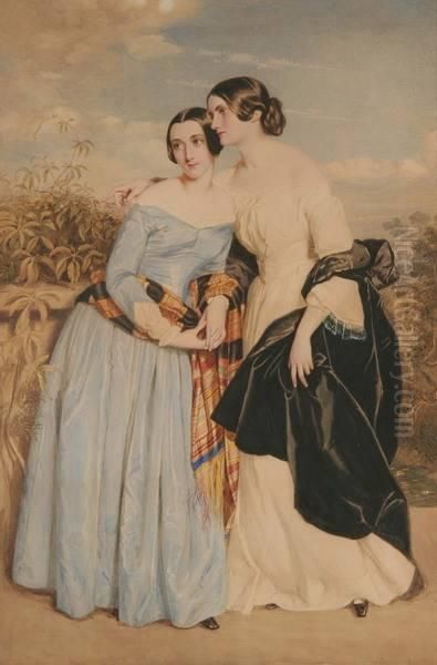 Two Sisters: Mrs. Partridge And Miss Croker - view 1