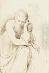 Study Of A Figure In Contemplation