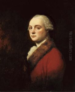 Portrait Of John Kenwich, Jr., Bust-length, In A Red Coat With Furtrim