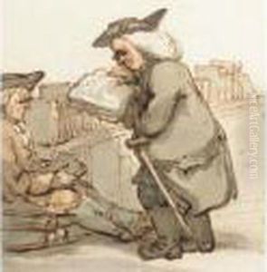 A Scholar At A Bookstall