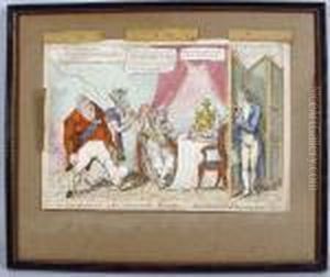 A How Doyou Do Or The Interview After Marriage by Thomas Rowlandson