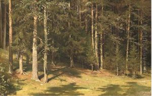 Forest Glade by Ivan Shishkin