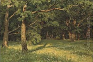 Forest Clearing by Ivan Shishkin
