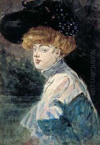 Jeune Femme Au Chapeau