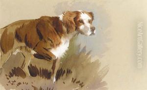 The Artist's Dog by Archibald Thorburn