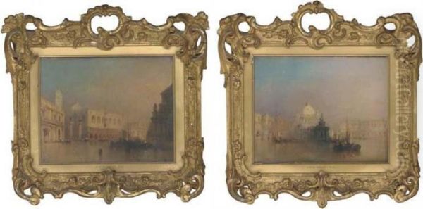 The Doge's Palace, Venice; And Santa Maria Della Salute,venice - view 1