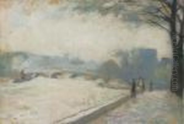 A View On The River Seine, Paris (bridge) - view 1