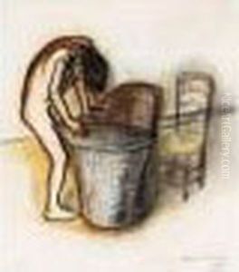 Femme Au Tub by Suzanne Valadon