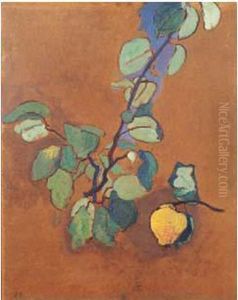 Composition A La Branche D'arbre by Suzanne Valadon